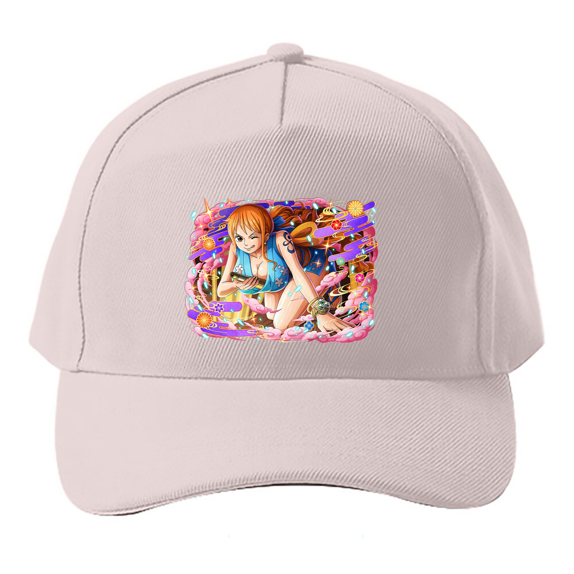 （画像用） ワンピース ナミ ONE PIECE Nami ベースボールキャップ 綿100％ 男女兼用 帽子 スポーツ